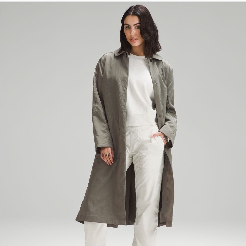 NWT Lululemon Lightweight Collared A-Line Coat